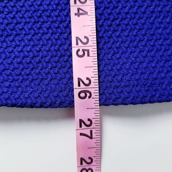Dana Buchman Royal Blue Knit Blouse‎ Top Size Extra Large - Picture 6 of 7